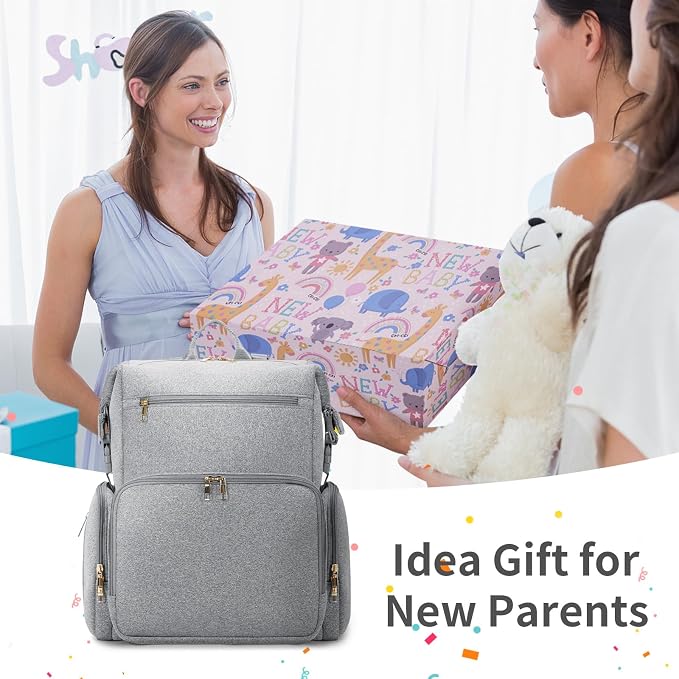 CEI-CEI Neoprene Diaper Bag Backpack - Image 7