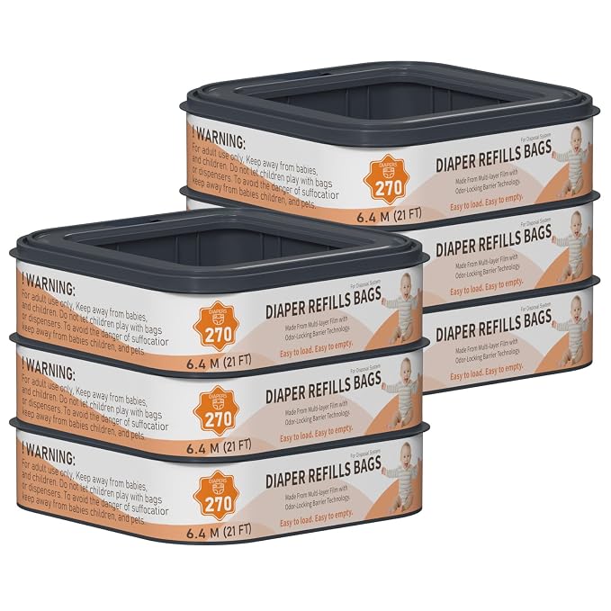Standard Square Refills Disposal Bags Refill Compatible by Lisyee