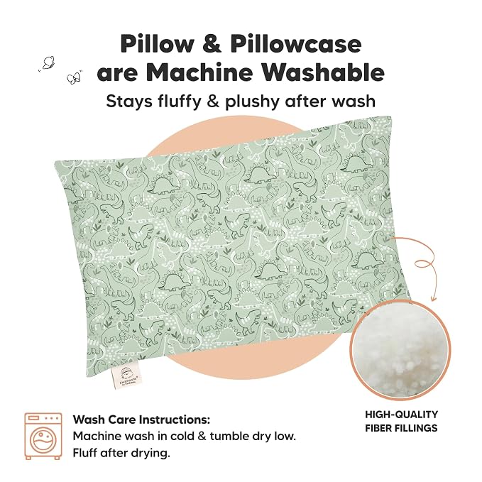 Toddler Pillow with Pillowcase - Image 4