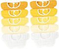 Baby Bibs Muslin Bibs for Baby Girl Boy for Drooling and Teething 10 Pack by DOSMINE