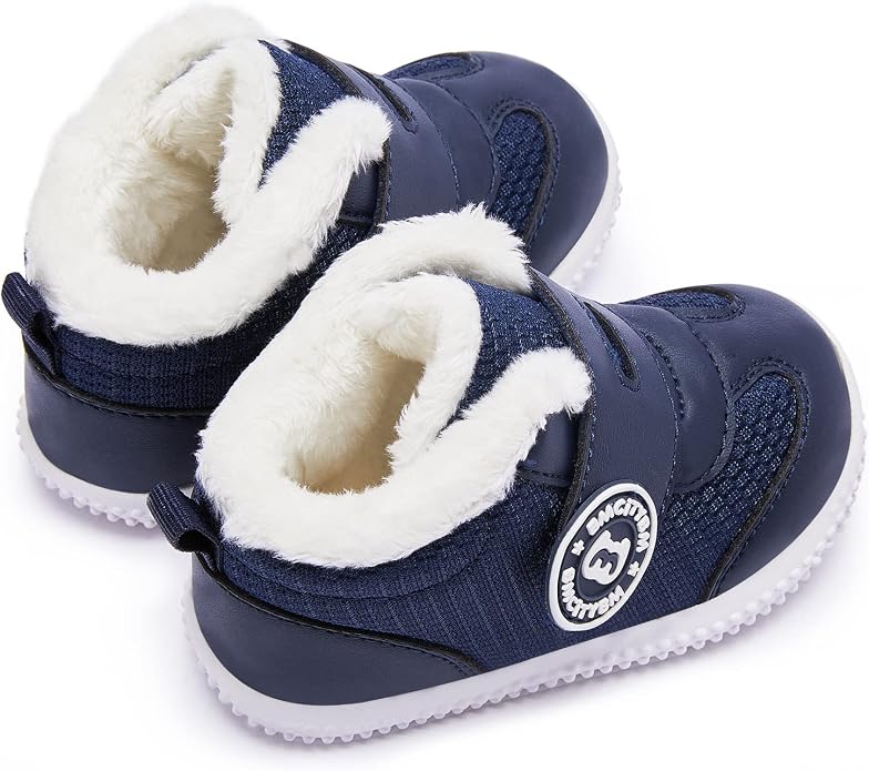 BMCiTYBM Baby Boy Girl Snow Boots Waterproof Winter Warm Booties Nonslip - Image 6