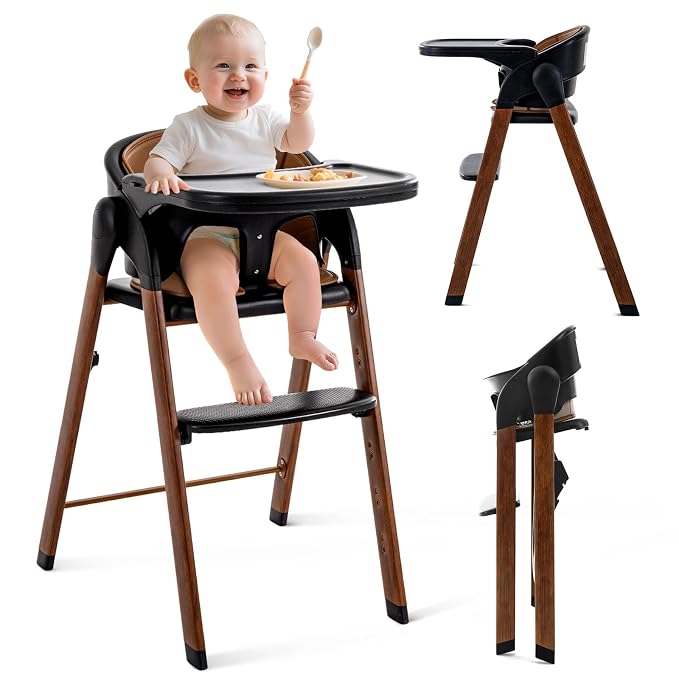 Convertible High Chairs for Babies & Toddlers. 5-in-1 Adjustable High Chair by Unknown