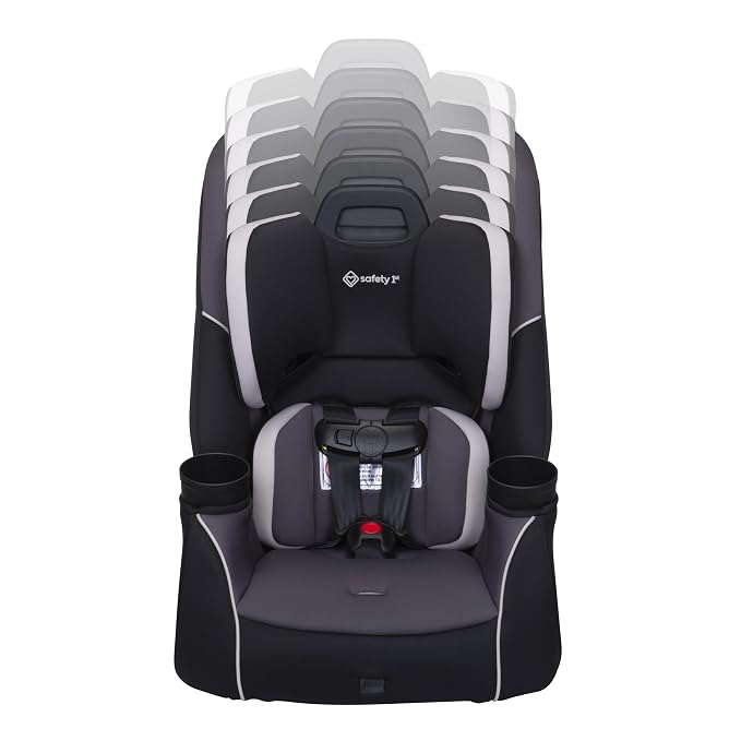 Safety 1st Crosstown Slim All-in-One Convertible Car Seat, City Storm - Image 7