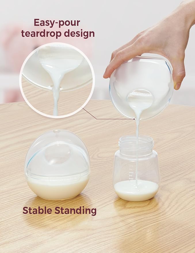 Momcozy Breast Milk Collector, Milk Collectors - Image 4
