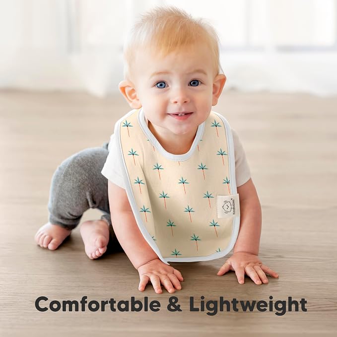 KeaBabies 8-Pack Organic Baby Bibs - Image 5