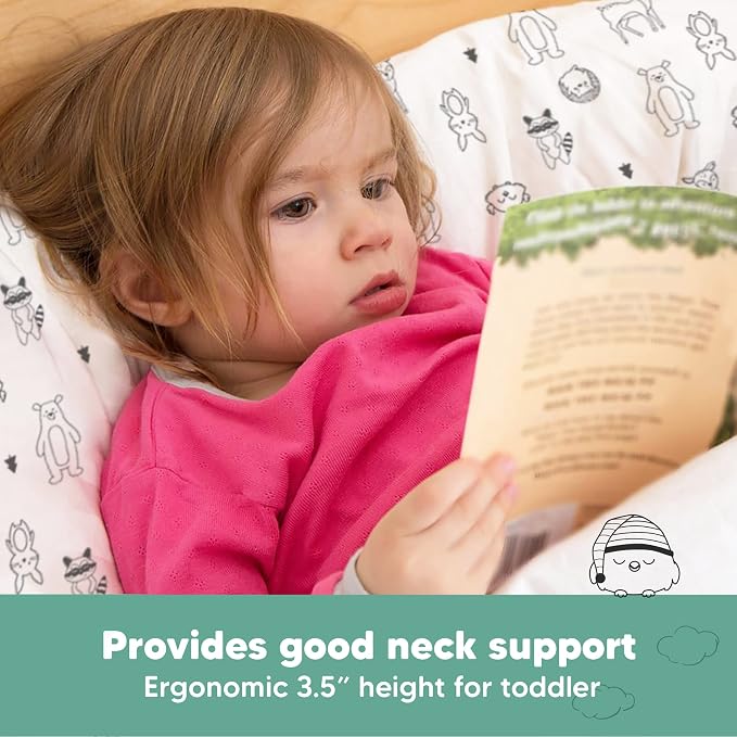 Toddler Pillow with Pillowcase - Image 5