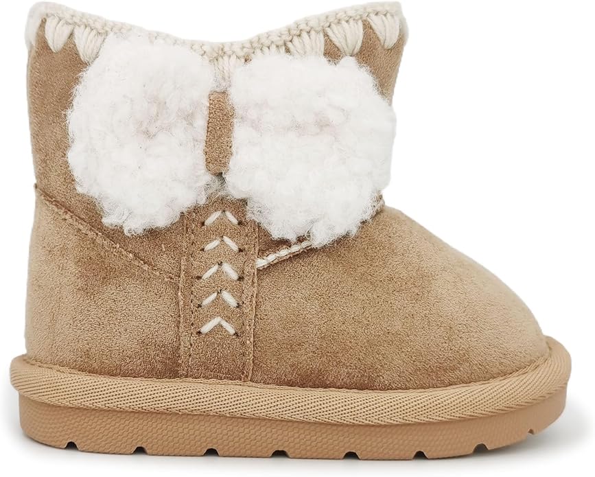 Baby Boots Winter Snow Booties Infant Boys Girls Outdoor Warm Shoes - Image 3