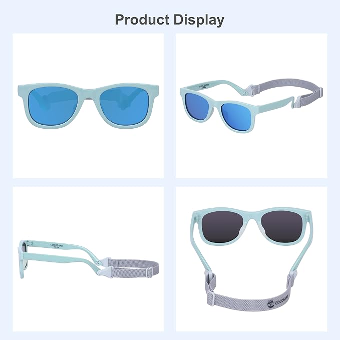 COCOSAND Flexible Baby Sunglasses - Image 6