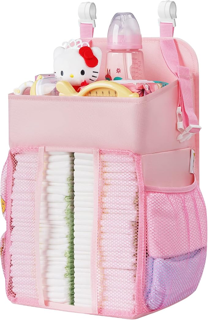 Maliton Hanging Diaper Caddy Nursery Caddy Organizer by Maliton