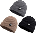 JANGANNSA Simple Knitted Baby Beanie Hip-Hop Boys Winter Hat Toddler Kids Bonnet by JANGANNSA