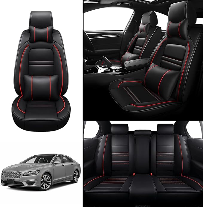 Car Seat Covers for Lincoln mkz 2011-2020 | 5-Seats Seat Covers, Waterproof - Image 2