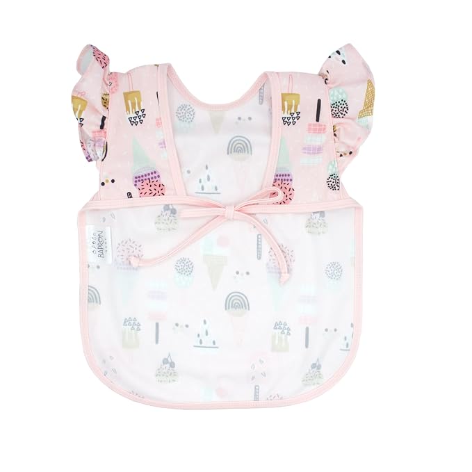 BapronBaby Flutter Pink Ice Cream Bapron - Image 3
