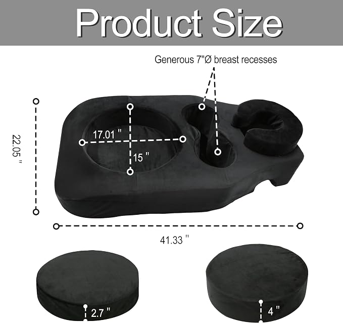 Pregnancy Massage Cushion & Headrest - Image 2