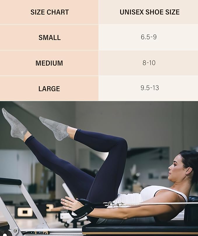 DIBAOLONG Pilates Socks with Grips - Image 7