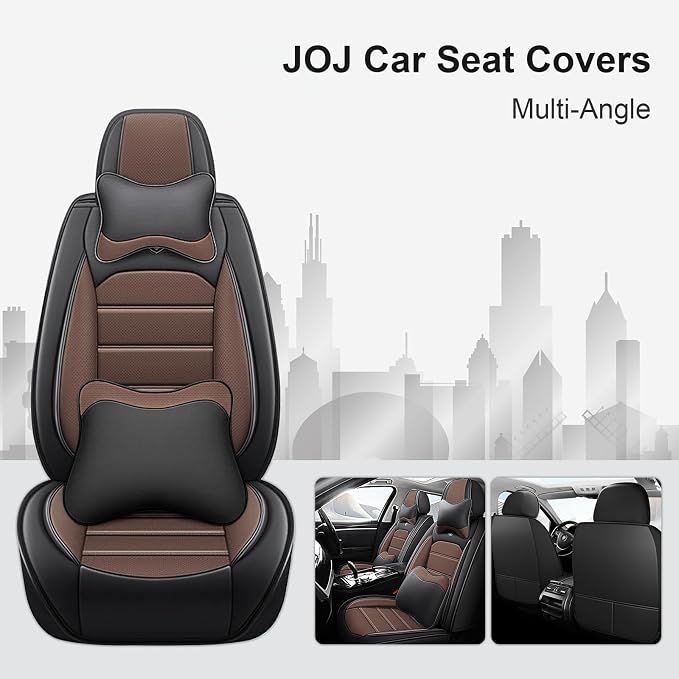 JOJ Car Seat Cover Fit for Toyota Highlander 2001-2025, 7 Seat Car Seat Cover - Image 5
