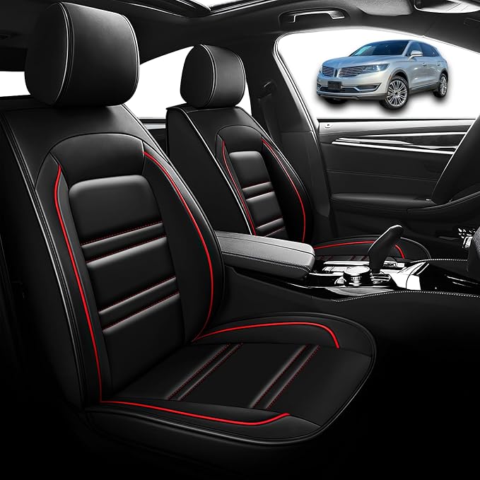 Seat Cover for Lincoln mkx 2007-2018 | Car Seat Covers Front Seats, Waterproof - Image 2