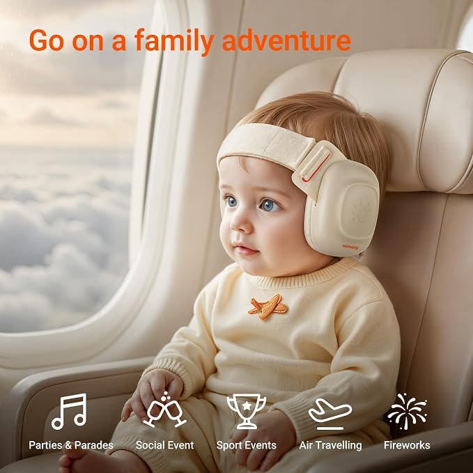 MAMAZING Baby Ear Protection for Infants and Toddlers, 25dB Noise Cancelling - Image 7