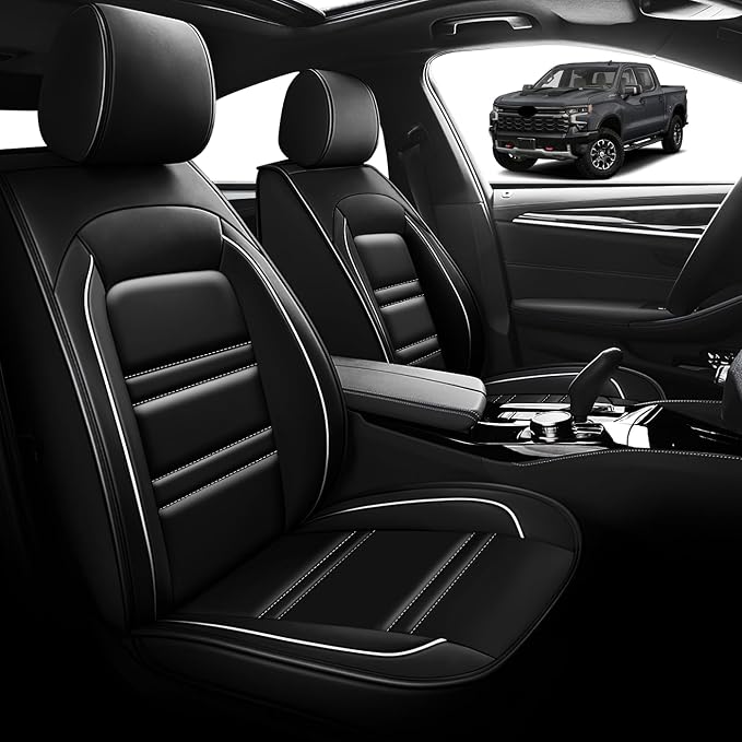 Seat Cover for Chevy Silverado 1500 2007-2025 | Car Seat Covers Front Seats - Image 2