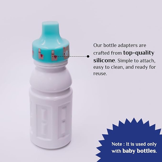 Refresh-a-Baby Reusable Bottle Top Spout Adapter – Reusable, Easily Convert Any - Image 4