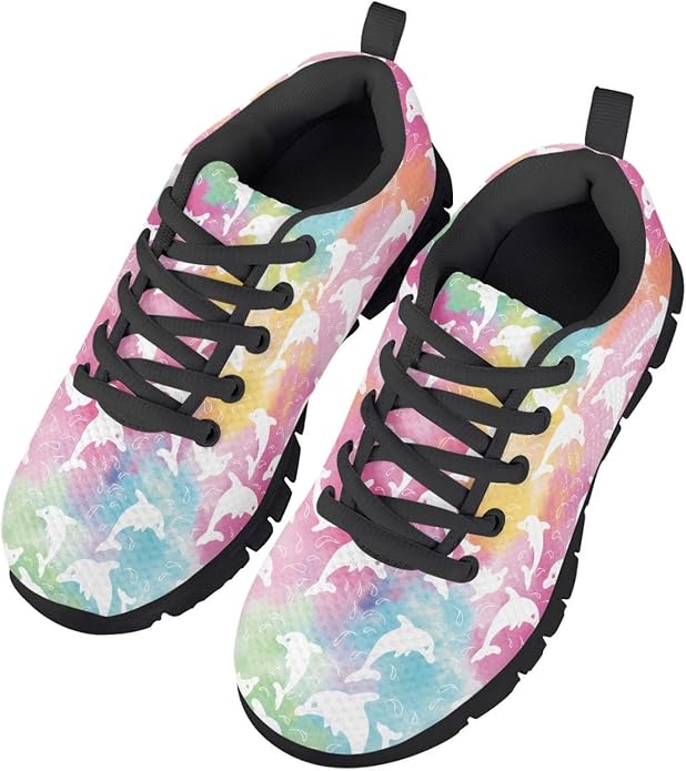 MARSVOVO First Shoes for Walking Boy Girl Athletic Lightweight Flexible Lace-up - Image 3