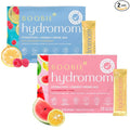 Boobie Hydromom Superfood Electrolyte Drink Mix, Watermelon Yuzu + Blue by Boobie