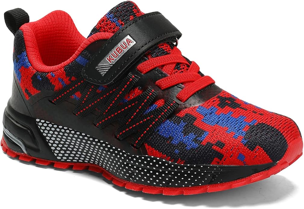 KUBUA Kids Sneakers for Boys Girls Running Tennis Shoes Lightweight Breathable - Image 6