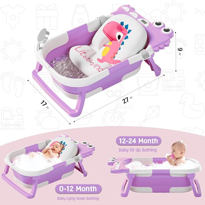 MoreFeel Collapsible Baby Bathtub - Image 2
