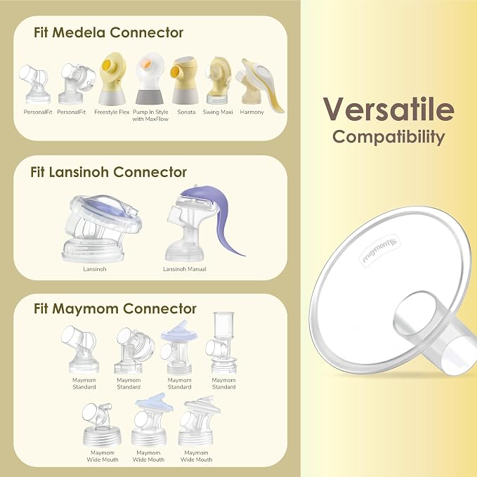 Maymom MyFit Crater Series 11mm Two-Piece Design Small Breastshield Compatible - Image 8