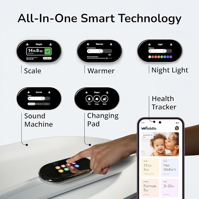 Woddle Multifunctional Smart Baby Changing Pad - Image 4
