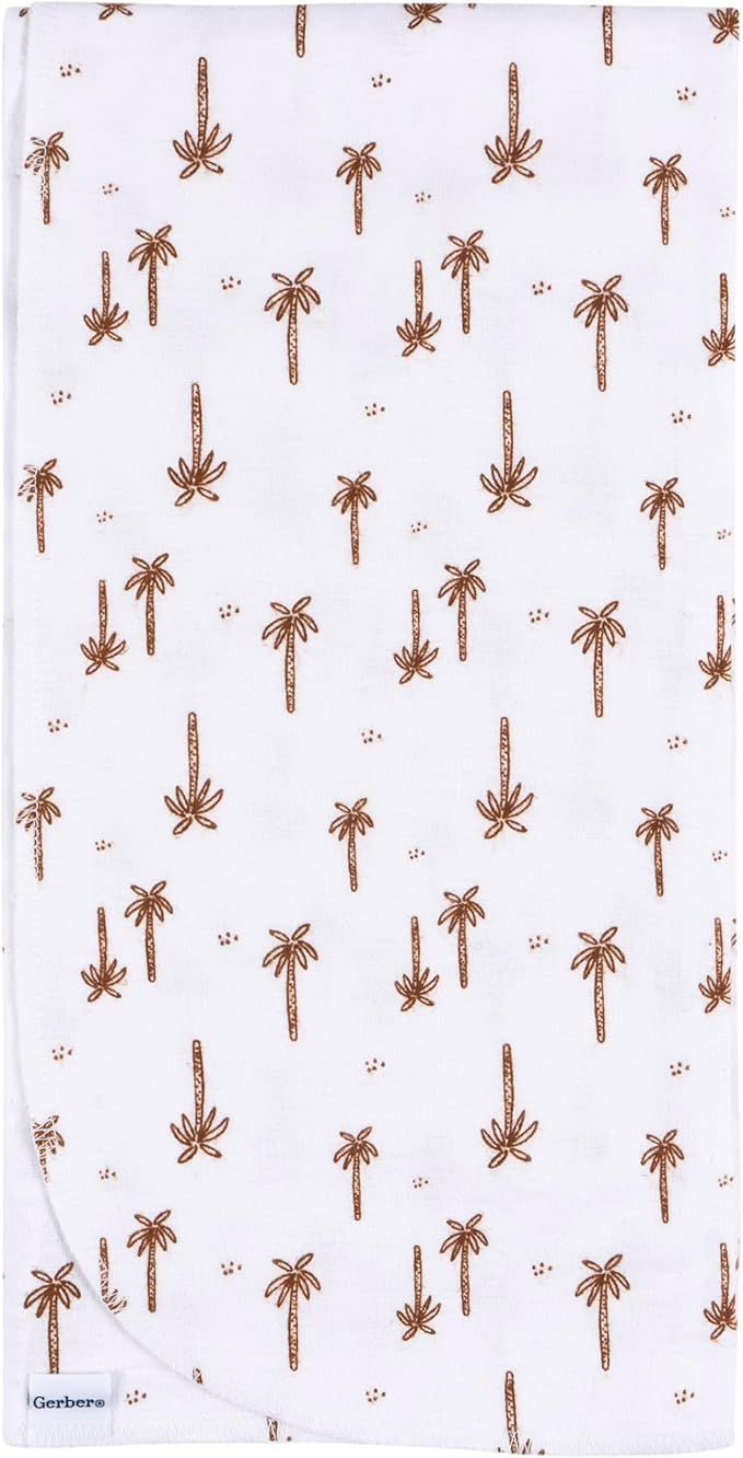Gerber Unisex Baby 100% Cotton Flannel Receiving Blankets 30x30 Inches - Image 2
