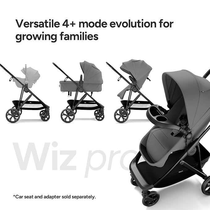 Mompush Wiz Pro 4-in-1 Baby Stroller - Image 2