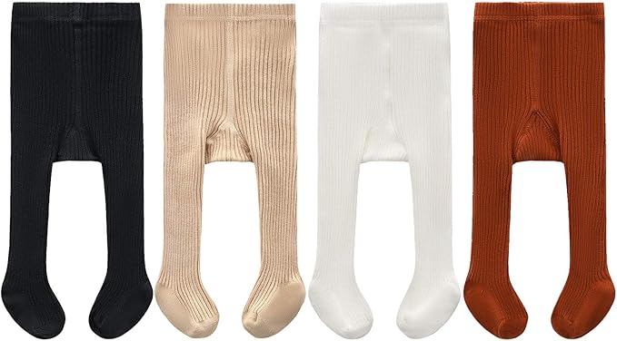 CECORC Baby Girls Tights Toddler Cable Knit Leggings Thick Cotton Infant by CECORC