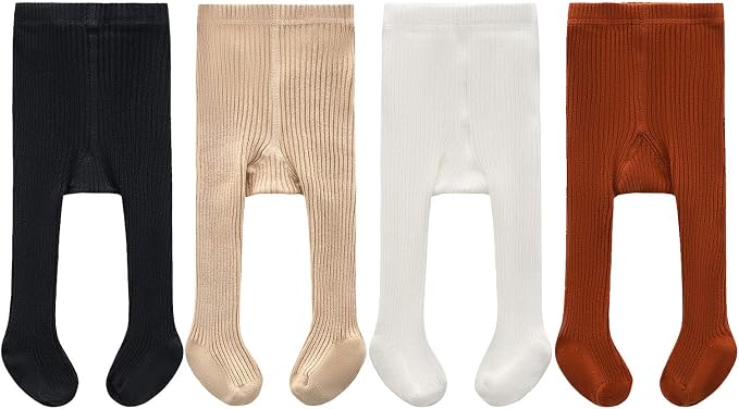 CECORC Baby Girls Tights Toddler Cable Knit Leggings Thick Cotton Infant by CECORC