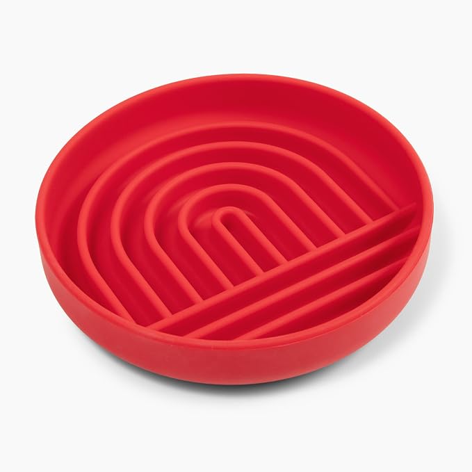 Should We Go? Slow Feeder for Dogs & Puppies, The Slowdown Bowl Silicone Slow by ShouldWeGo