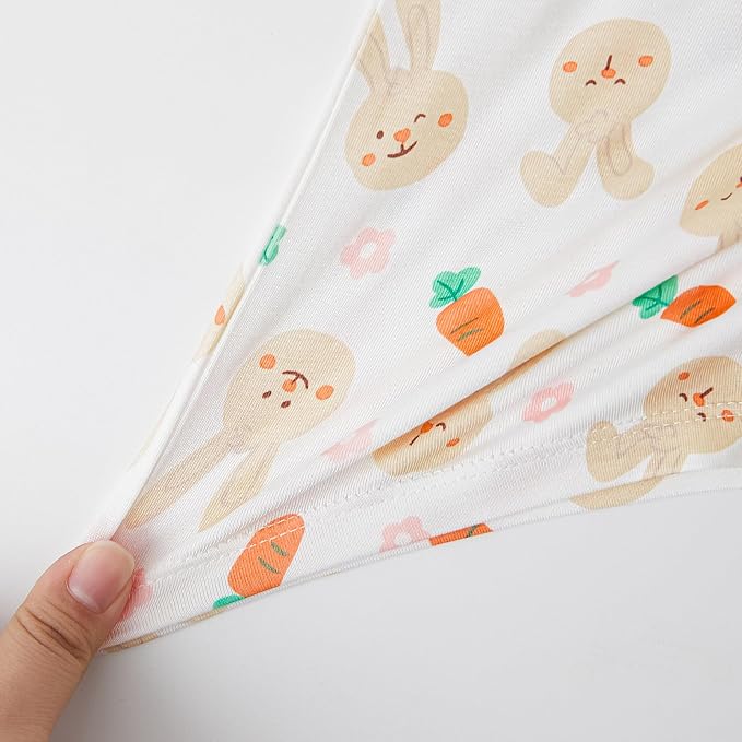 pureborn Baby Toddler Kids Viscose from Bamboo Pajamas Set Pjs 2pcs 18M-8Y - Image 4