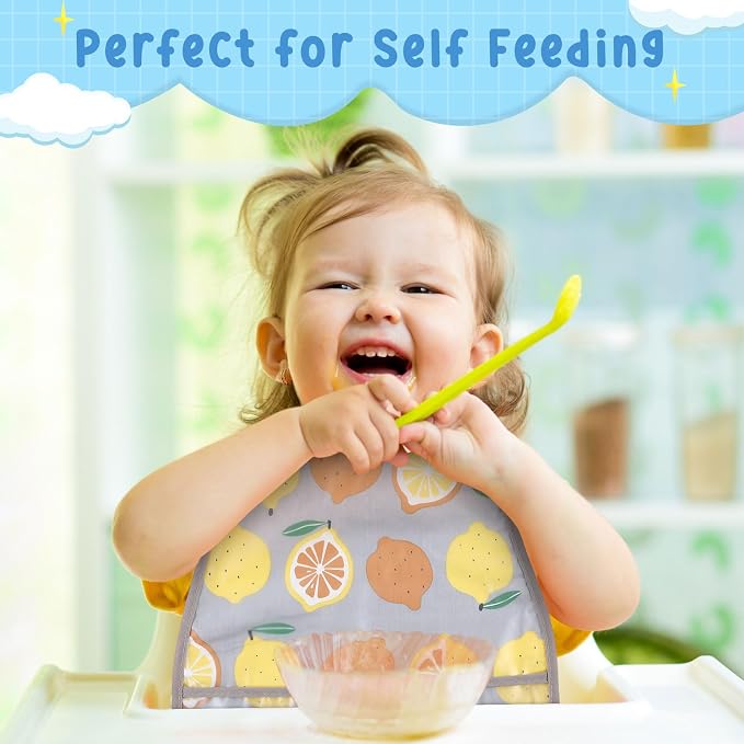 Jeyiour 24 Pcs Baby Waterproof Bibs - Image 6
