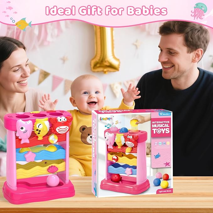 Musical Toys for 1 2 3 Years Old Toddlers Girls, Interactive Feeding Toy - Image 7