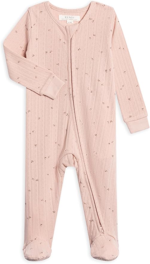 Colored Organics Baby Zip-Up Footed Sleeper by ColoredOrganics