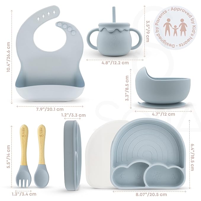 All In One Silicone Feeding Set - Image 9