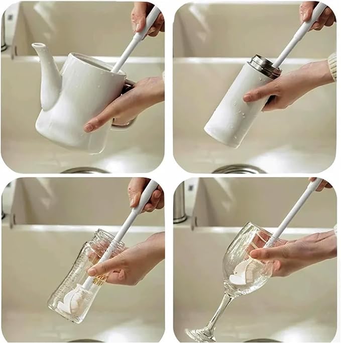 360° Flexible Silicone Bottle Brush - Image 8