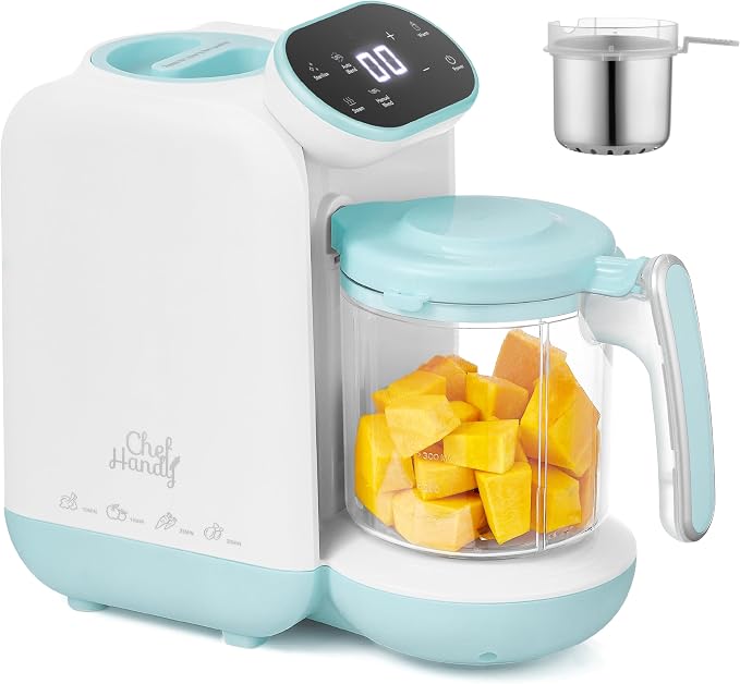 Chefhandy Baby Food Maker, Steamer & Blender, Puree Maker by Chefhandy