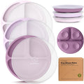 KeaBabies Suction Plates with Lids by KeaBabies