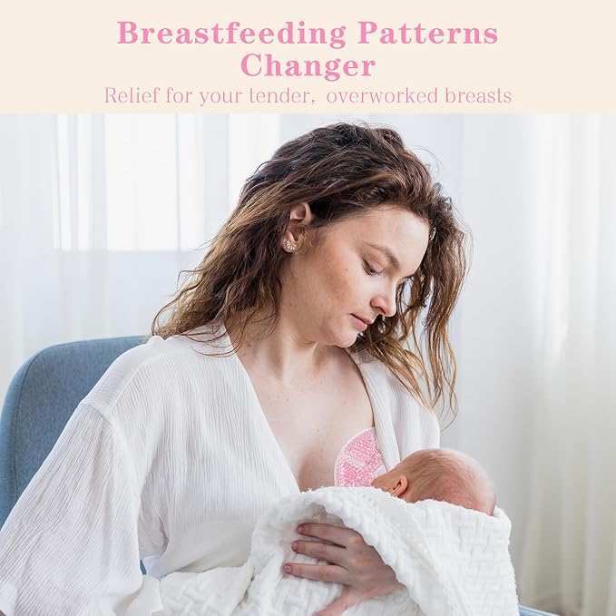 Hot/Cold Breast Gel Bead Ice Packs Breast Cooling/Heat Pads Relief - Image 3