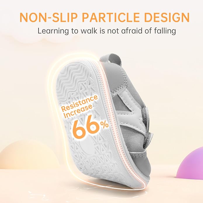 Baby Boys Girls Breathable First Walking Shoes Infant Lightweight Soft Shoe 6 - Image 7