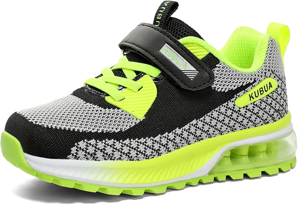 KUBUA Kids Sneakers for Boys Girls Running Tennis Shoes Lightweight Breathable - Image 2