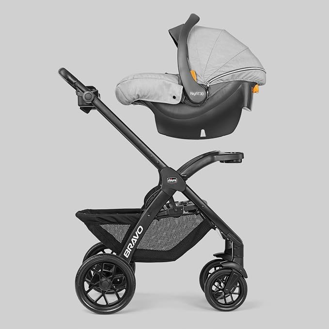 Chicco Bravo LE Trio Travel System, Bravo LE Quick-Fold Stroller - Image 3