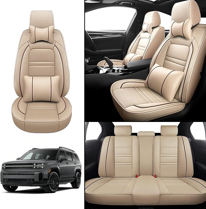 Car Seat Covers for Hyundai Car Santa fe 2001-2025 | 5-Seats Seat Covers - Image 2