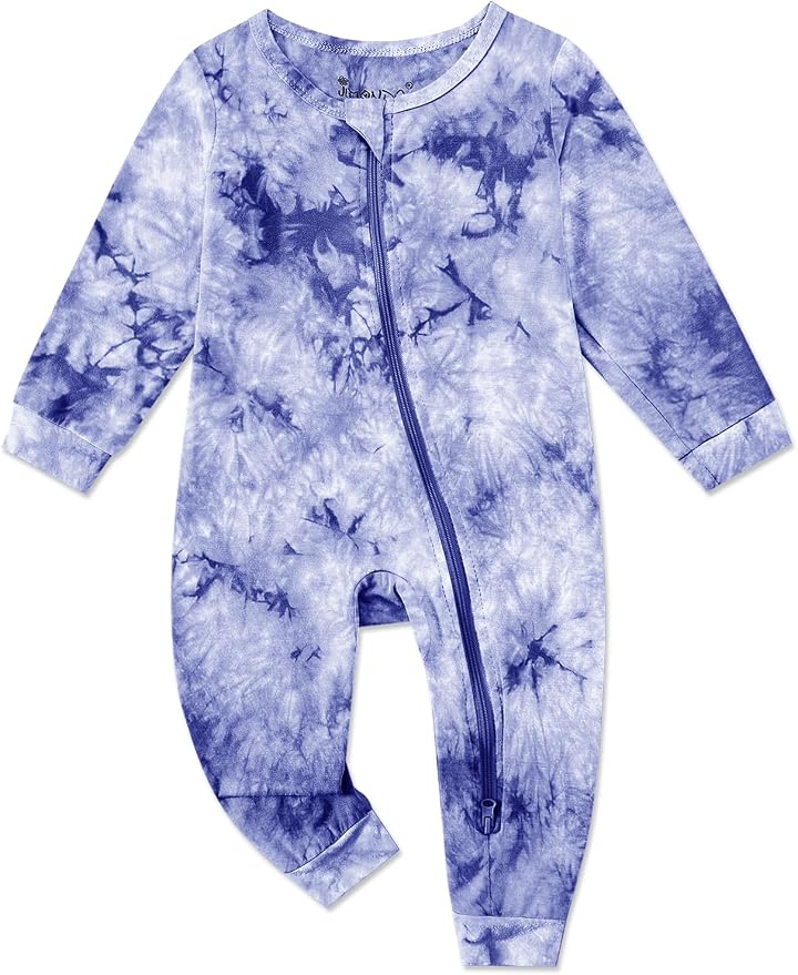 Jimonda Baby Girls Boys Footless Pajamas, Rayon From Bamboo Pjs 2 Way Zipper by JimondaBaby