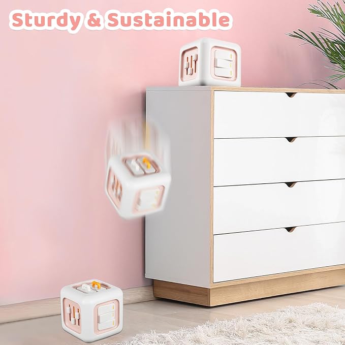 Busy Cube, Toys for 1 Year Old Girl Gifts, Montessori for Baby Girl, Travel - Image 4