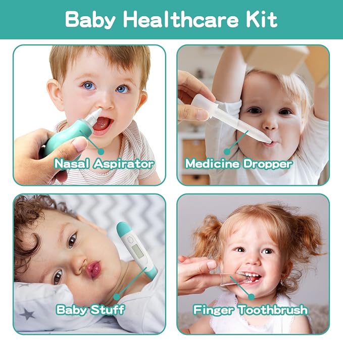 Baby Grooming Kit, Electric Safety Nail Trimmer Baby Nursery Kit，Infant Safety - Image 6